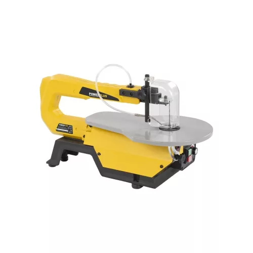 PowerPlus sárga asztali lombfűrész 120W POWX195